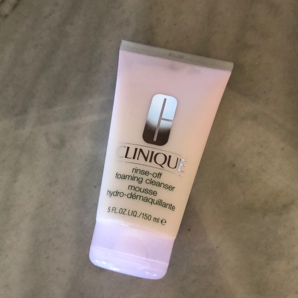 Clinique rinse off foaming cleanser